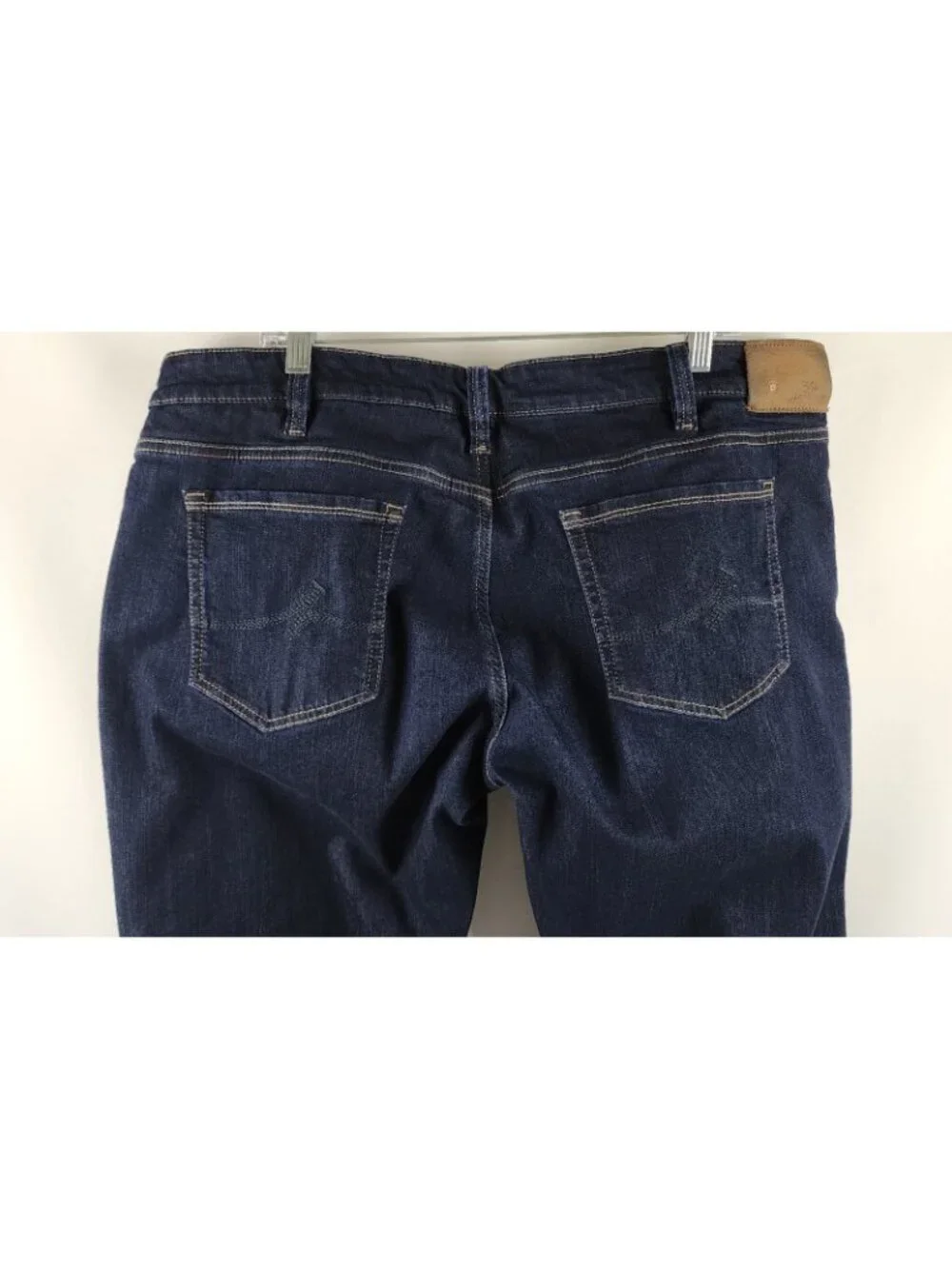 34 Heritage Jeans Mens 42x31 Blue Courage Straight Leg Dark Wash Denim